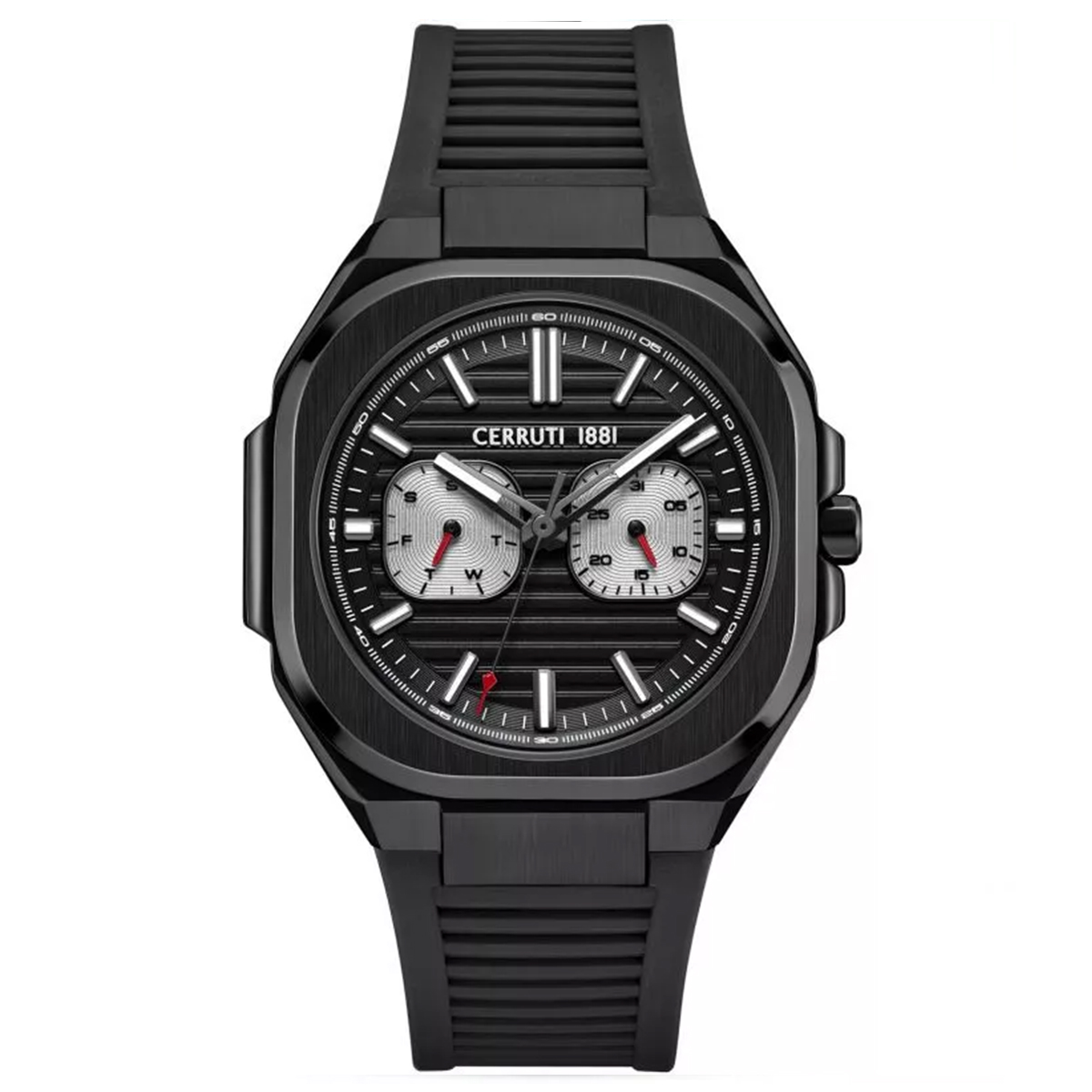 MONTRE CERRUTI HOMME M.FONCTION SILICONE
